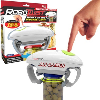 EMSON RoboTwist Electric Jar Opener Automatic Hands-Free Kitchen Gadget