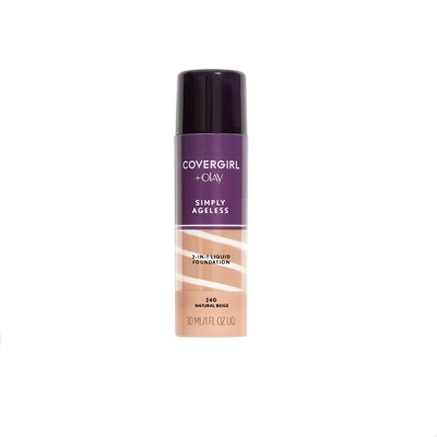 COVERGIRL + Olay Simply Ageless 3-in-1 Liquid Foundation - 240 Natural Beige