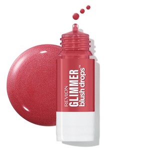 REVLON Glimmer Blush Drops Liquid Cheek Color - 103 Field of Roses