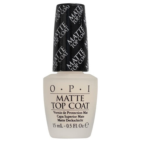 OPI Nail Treatment Matte Top Coat - Clear, 0.5 fl oz