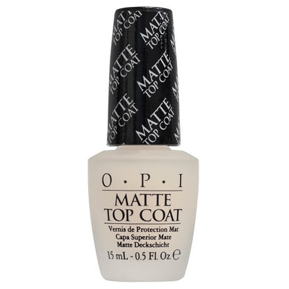 OPI Nail Treatment Matte Top Coat - Clear, 0.5 fl oz