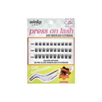 Ardell Press On Overlash Self-Adhesive Clusters - Natural 110, 30 clusters