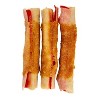 Good 'n' Fun Triple Flavor Rolls Rawhide with Pork, Beef and Chicken Flavor Dog Treats, 6 count