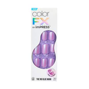 KISS imPRESS Color FX Fake Press On Nails - Distraction