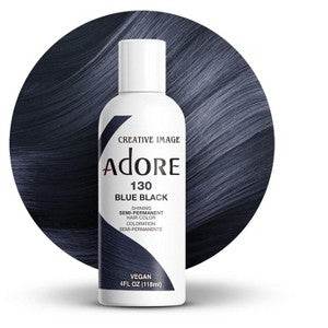 Adore Semi-Permanent Haircolor #130 Blue Black 4oz