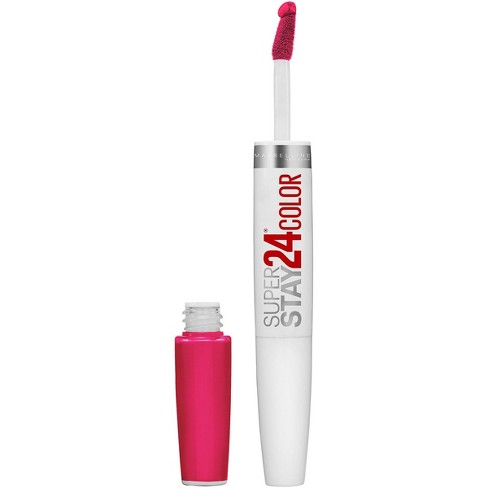 MAYBELLINE New York Super Stay 24 Hour Long-Lasting 2-Step Liquid Lipstick, Crisp Magenta, 0.78 oz