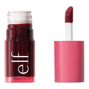 e.l.f. Sheer For It Blush Tint Stain For Lips + Cheek - Left On Red, 0.22 oz