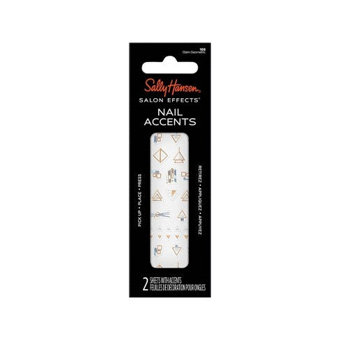 Sally Hansen Salon Effects Nail Accents - Glam Geometric, 40 count