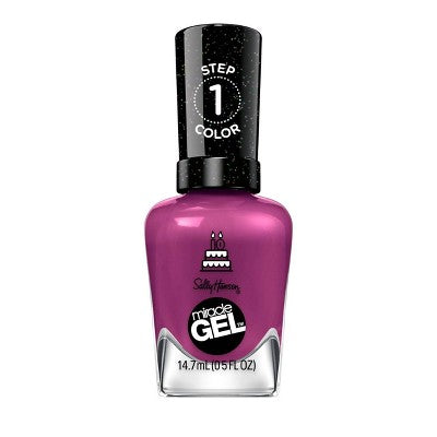 Sally Hansen Miracle Gel Nail Polish, One Gel of a Party Collection - Brewberry
