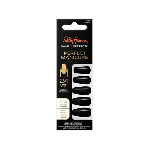 Sally Hansen Salon Effects Perfect Manicure Nails Kit - O-Zone You Didn't, 24 count