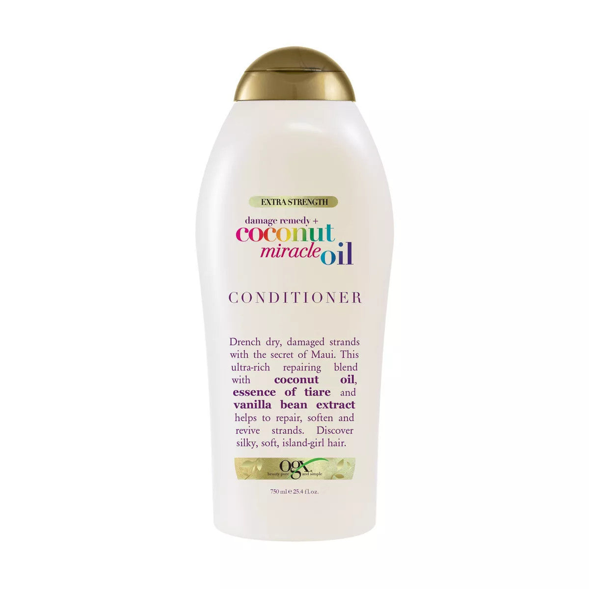 Ogx Conditioner Coconut Miracle Oil X-Str 19.5oz Bonus