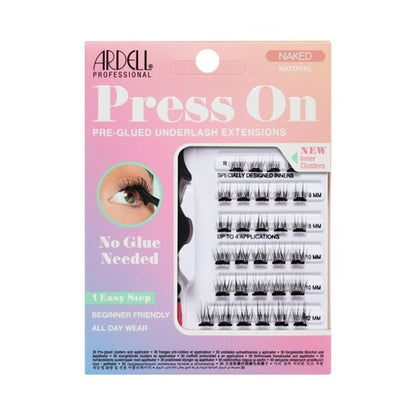 Ardell Press On Overlash Self-Adhesive Clusters - Natural 110, 30 clusters