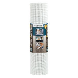 DUCK Select Grip EasyLiner Shelf and Drawer Liner - White, 12" x 10'