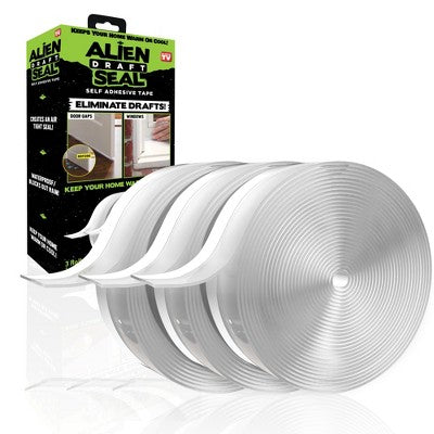ALiEN Tape Pre-Cut Multipurpose Grip Removeable Mounting Tape, 96 Pieces