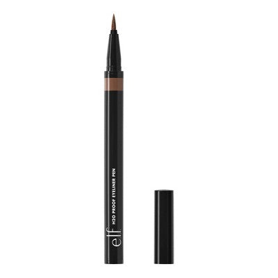 e.l.f. H2O Proof Eyeliner Pen - Waterproof Chestnut Brown, 0.02 oz