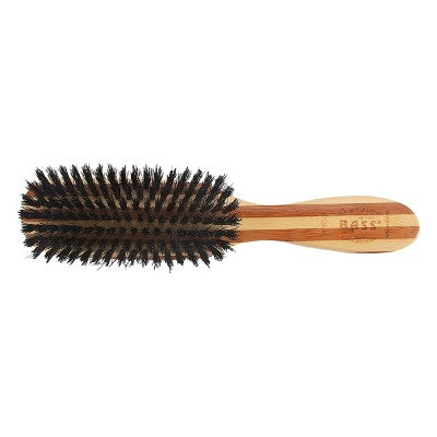 BASS Brushes Men's Wave Brush with Natural Boar Bristles And  Premium Bamboo Handle - Soft Wave Style