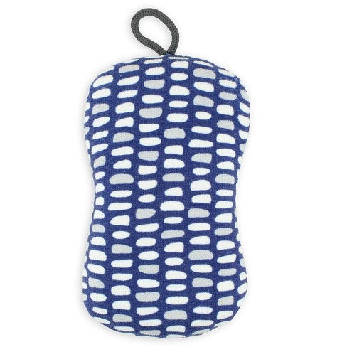MUkitchen Durable Microfiber Sponge with Scrubber - Medallion Gray