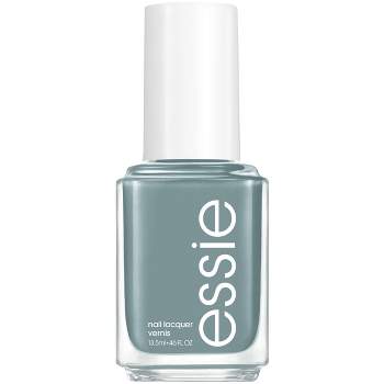essie salon-quality nail polish, vegan, UnGuilty Pleasures, green, Caught In The Rain, 0.46 fl oz