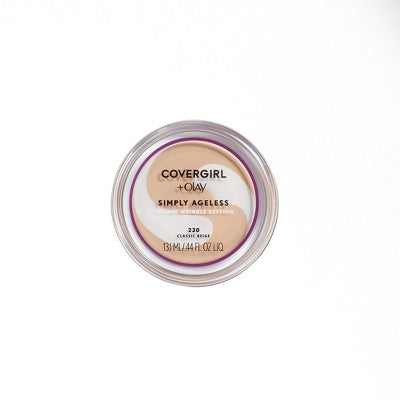 COVERGIRL + Olay Simply Ageless Wrinkle Defying Foundation Compact - 230 Classic Beige