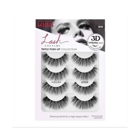Kiss Lash Couture Triple Push- Up Collection Babydoll