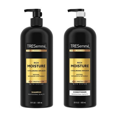 Tresemme Shampoo Waves 28oz .