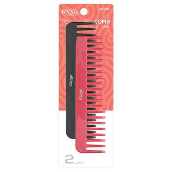 BASS Brushes Premium Bamboo Grooming Comb - Wide Tooth Style
