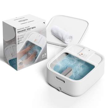 CONAIR Body Benefits Heated Bubbling Foot Spa Massager - Mint