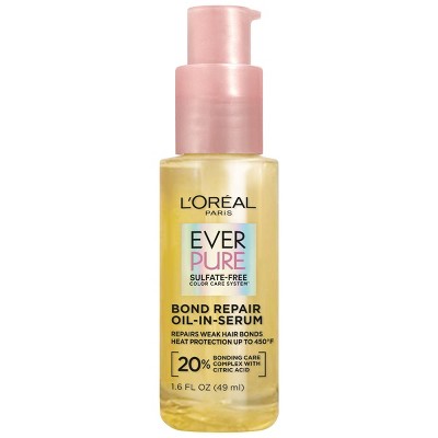 L'ORÉAL PARIS EverPure Bond Repair Hair Oil-in-Serum and Heat Protectant, 1.6 fl. oz
