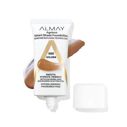 ALMAY Ageless Smart Shade Foundation - 500 Golden