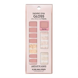 Dashing Diva GLOSS Ultra Shine Gel Palette Lavendar Dreams