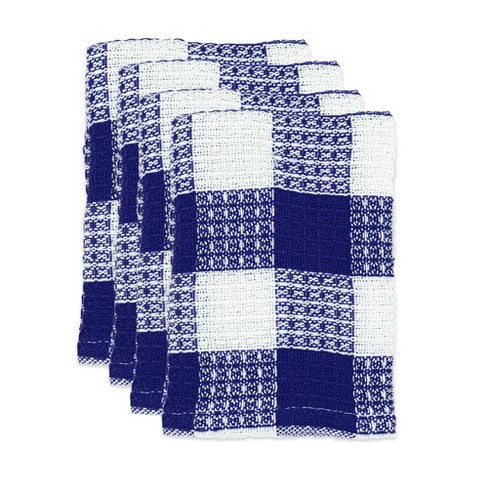 MUkitchen Nana's Dish Cloth - Ink Blue, 2 count
