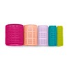 CONAIR Heatless Voluminous Curl Self Grip Rollers - Assorted Sizes & Colors, 31 count