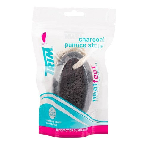 Trim Neat Feet Pumice Stone Charcoal (3in)