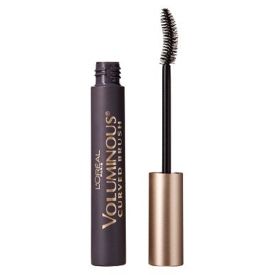 L'ORÉAL PARIS Voluminous Original Washable Curved Brush Eye Mascara, 340 Black, 0.28 fl. oz.