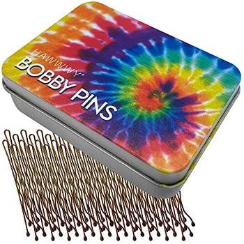 BOBBY PINS OUCHLESS  BLK 48 PK