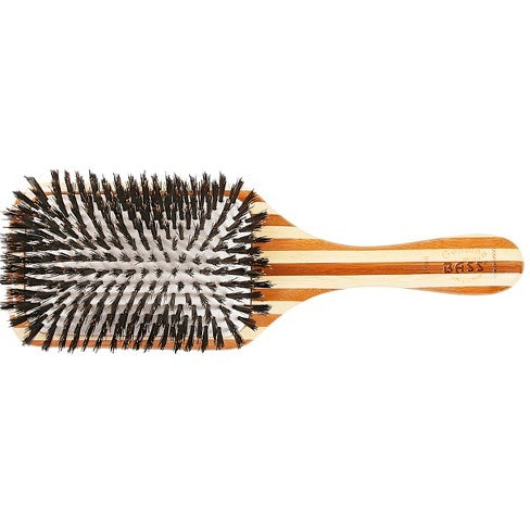 BASS Brushes FUSION Brush With Premium Bamboo Handle - Large Oval