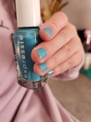 essie expressie quickdry nail polish, Word On The Street, yellow, Outside The Lines, 0.33 fl oz