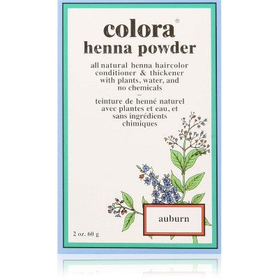 Colora Henna Powder Hair Color Auburn 2oz