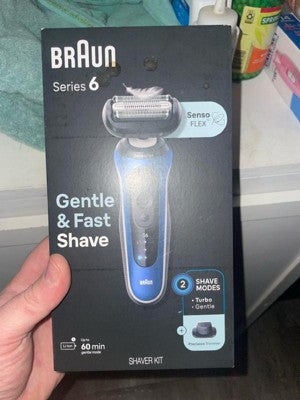 Braun Shaver Series 6 #6020S Close Shave Wet & Dry
