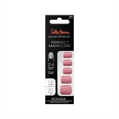 Sally Hansen Salon Effects Perfect Manicure Nails Kit -  What The Shell, 24 count