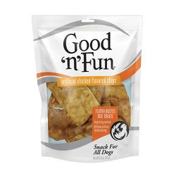 Good 'n' Fun Large Triple Flavored Wrapped Roll Rawhide Dog Treat, 2 count