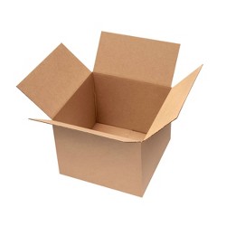 Scotch 16" x 12" x 8" Cardboard Mailing Box, White