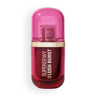e.l.f. Sheer For It Blush Tint - Buildable Stain For Lips + Cheek - Cherry Cola, 0.22 oz