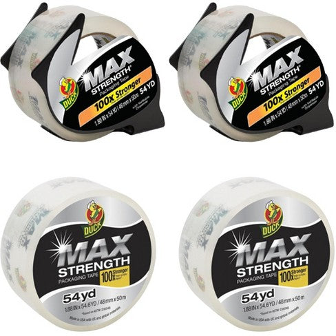 DUCK Max Strength Mounting Tape - Clear, 1" x 5'