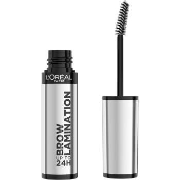 MAYBELLINE New York Super Lock Brow Glue Clear & Tinted Eyebrow Gel, Taupe, 0.23 oz