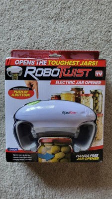 EMSON RoboTwist Electric Jar Opener Automatic Hands-Free Kitchen Gadget
