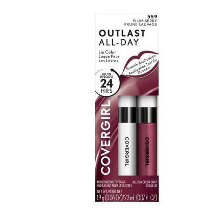 COVERGIRL Outlast All-Day Lip Color with Topcoat - 559 Plum Berry