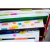 3M Post-it Flags, Assorted Primary Colors, .47 in. Wide, 100/On-the-Go Dispenser