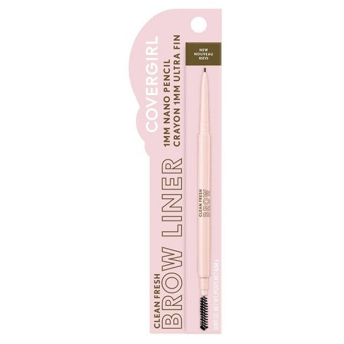 COVERGIRL Clean Fresh Brow Nano Eyebrow Pencil - 500 Medium Brown