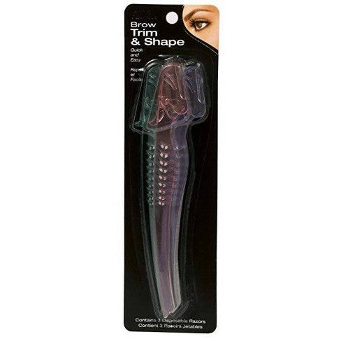 Ardell Eyebrow Shaper and Facial Razor Tool, 3 count